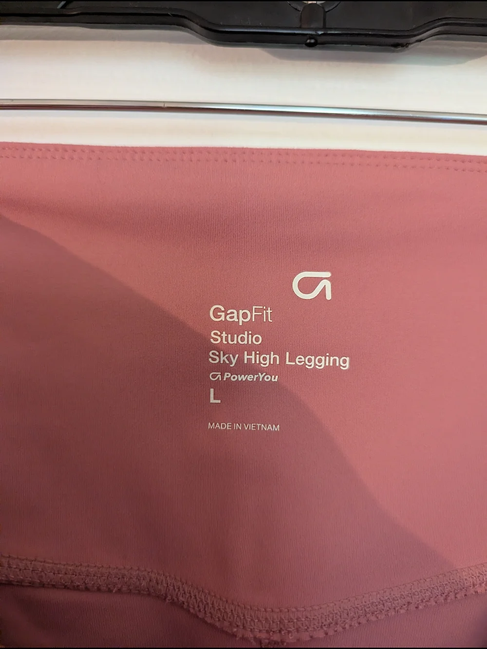 GAP Fit Studio Sky High Leggings in Mauve Pink
